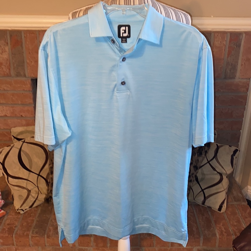FootJoy | Lisle SpaceDye Performance Golf Polo | Men - Size: M
